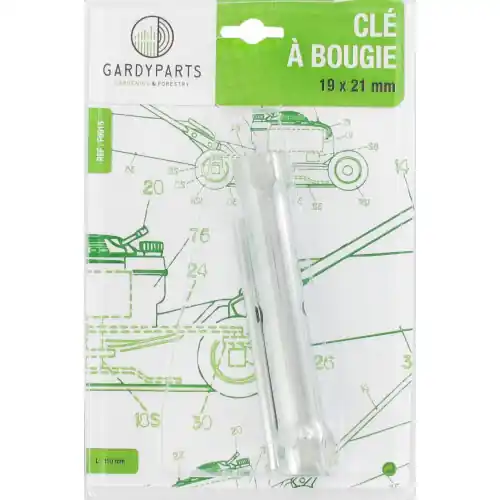 Clé à bougie d‘allumage à tube. Dimensions 19 x 21mm, L 150mm - Centrale Brico Achetez Aujourd'hui