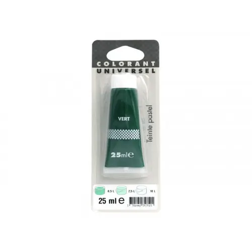 Paiement Sécurisé Colorant Universel 25 Ml Vert - Centrale Brico