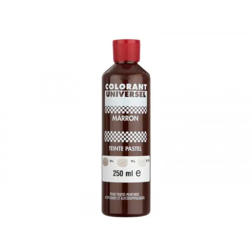 Paiement Sécurisé Colorant Universel 250 Ml Marron - Centrale Brico