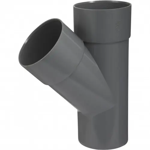 Culotte de branchement 45° en pvc à coller, femelle / mâle, D100 - Centrale Brico Remise