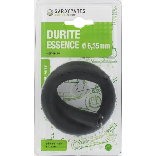 Durite tressée renforcée, L 30cm, Ø ext 12,7mm, Ø int 6,35mm. (sous coque). - Centrale Brico Satisfait Ou Remboursé