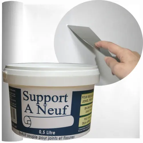 Retour Gratuit Enduit Joints et fissures, 0.5 l - Centrale Brico