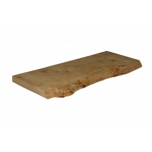 Top Vente Etagère murale chêne massif naturel brut, L.60 x P.18.5 cm, Ep.29 mm – Centrale Brico