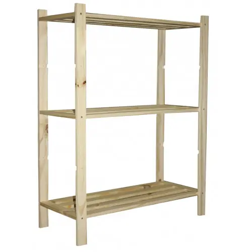 Etagère Pin, 3 tablettes , l.70 x P.30 x H.90 cm - Centrale Brico Must-Have