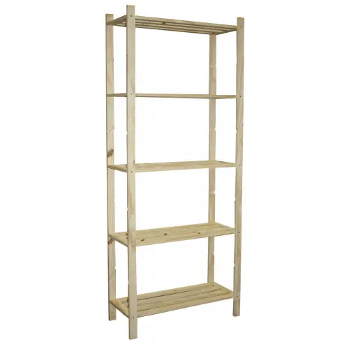 Offre Du Jour Etagère Pin, 5 tablettes , l.70 x P.30 x H.170 cm - Centrale Brico