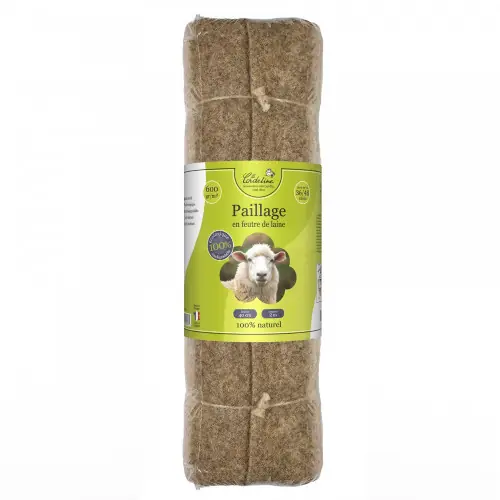 Produit De Marque Feutre de paillage, 600 g/m², 2x0.4 m - Centrale Brico