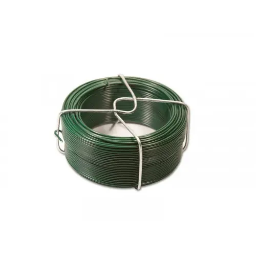 Fil D‘Attache Plastifié Vert, 1.6 Mm X 50 M - Centrale Brico Soldes