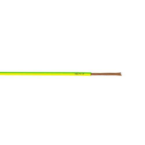 Seulement Aujourd'hui Fil électrique 1.5 mm² h07vu, en couronne de 25M vert / jaune - Centrale Brico