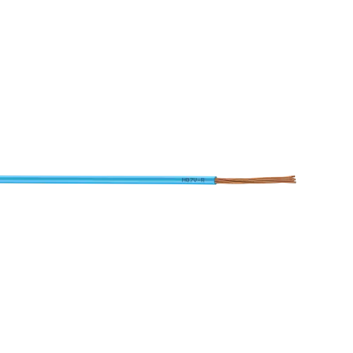 Fil électrique 1.5 mm² h07vu, en couronne de 5M bleu - Centrale Brico Achat Immédiat