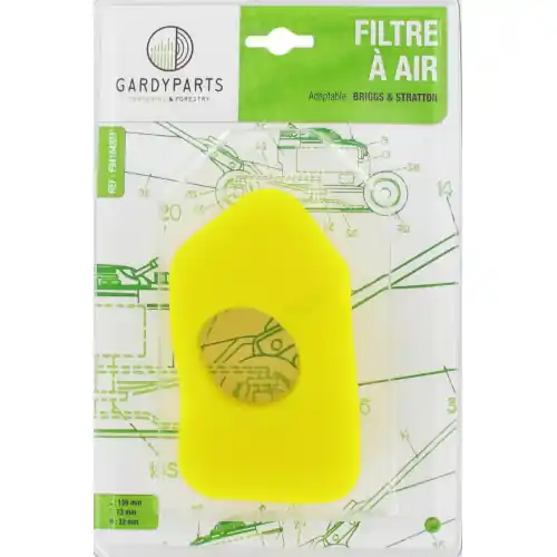 Filtre à air adaptable B&S Remplace origine 004216, 698369, 490-200-0011 - Centrale Brico Prix Bas