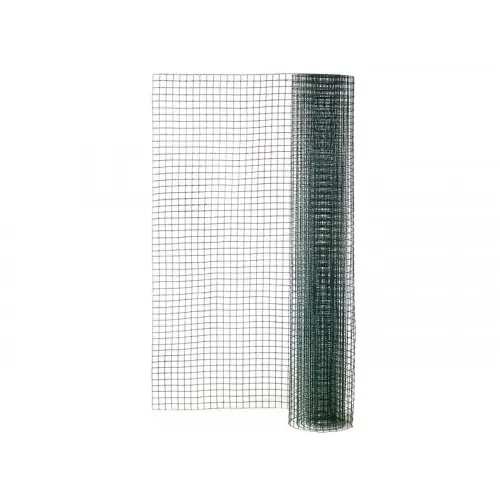 Livraison Express Grillage Pour Animaux Soudé Vert, H.0.5 X L.3 M, Maille H.12 X L.12.7 Mm - Centrale Brico