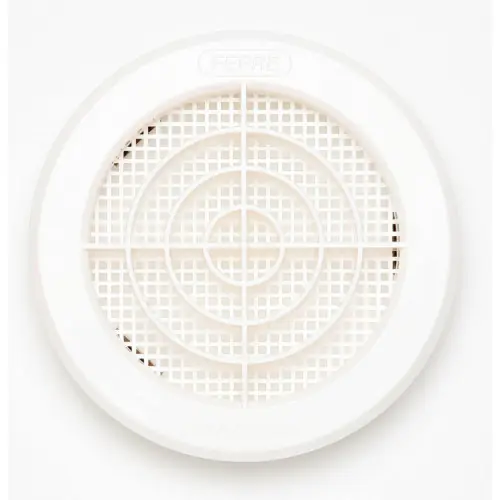 Prix Cassé Grille d‘aération abs naturel Diam.12.1 cm - Centrale Brico