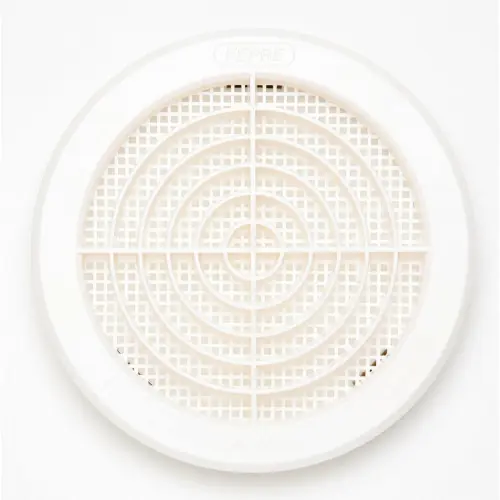 Grille d‘aération abs naturel Diam.14.7 cm - Centrale Brico Satisfait Ou Remboursé