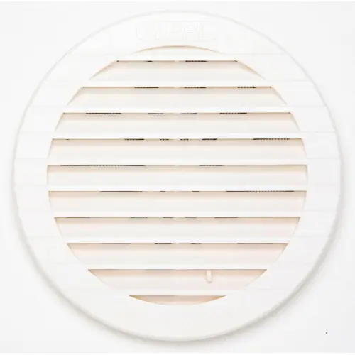 Grille d‘aération abs naturel Diam.19 cm - Centrale Brico Top Vente