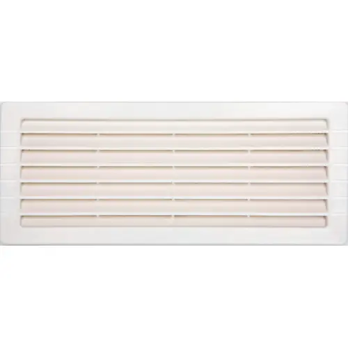 Top Vente Grille d‘aération abs naturel, L.10.7 x l.26 cm - Centrale Brico