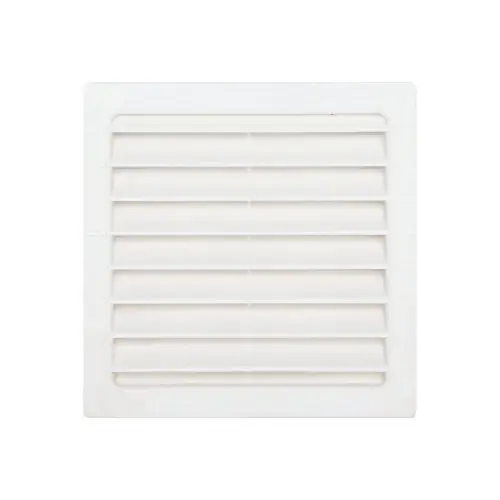 Grille d‘aération abs naturel, L.12 x l.12 cm - Centrale Brico Marque