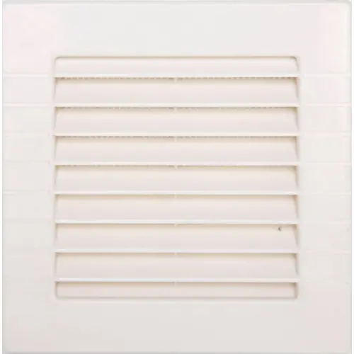 Offre Limitée Grille d‘aération abs naturel, L.14 x l.14 cm - Centrale Brico