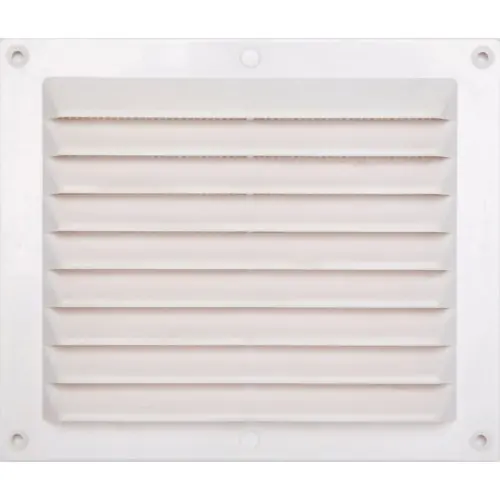 Grille d‘aération abs naturel, L.14.6 x l.17.5 cm - Centrale Brico Soldes