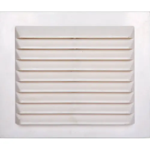 Nouvel Arrivage Grille d‘aération abs naturel, L.15.5 x l.18.3 cm - Centrale Brico
