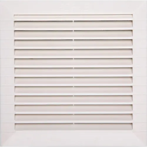 Grille d‘aération abs naturel, L.18.2 x l.18.2 cm - Centrale Brico Jusqu'à Épuisement Des Stocks