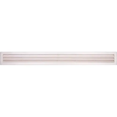 Haute Qualité Grille d‘aération abs naturel, L.6 x l.51.7 cm - Centrale Brico
