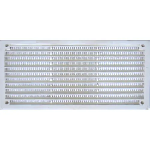 Grille d‘aération abs naturel, L.8.6 x l.16.5 cm - Centrale Brico Quantité Limitée