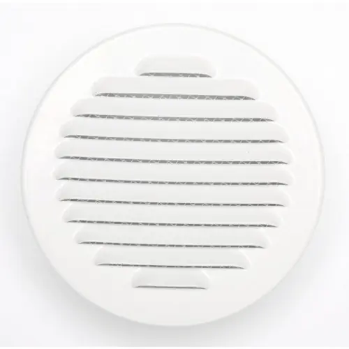Dernière Chance Grille d‘aération aluminium laqué Diam.11 cm – Centrale Brico