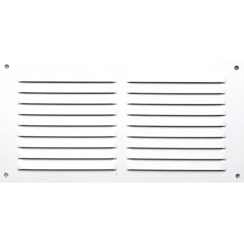 Retour Gratuit Grille d‘aération aluminium laqué, L.10 x l.20 cm - Centrale Brico
