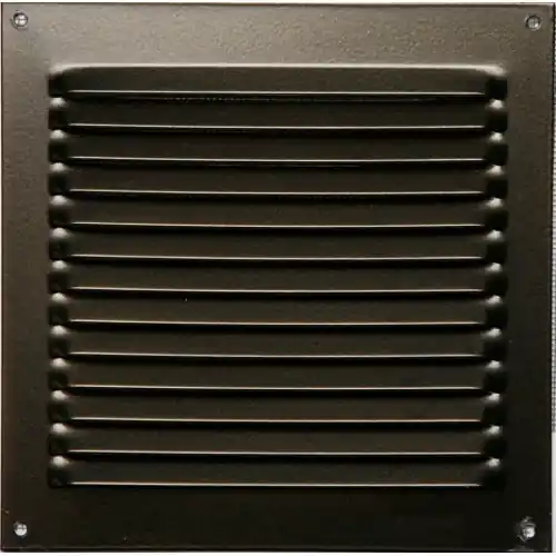 Offre Du Jour Grille d‘aération aluminium laqué, L.15 x l.15 cm - Centrale Brico