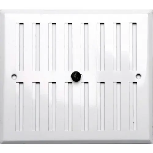 Grille d‘aération aluminium laqué, L.19 x l.17 cm - Centrale Brico Jusqu'à Épuisement Des Stocks
