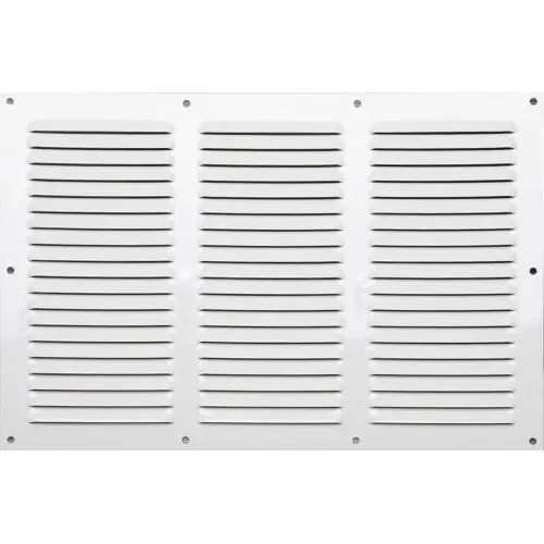Bon Plan Grille d‘aération aluminium laqué, L.20 x l.30 cm - Centrale Brico