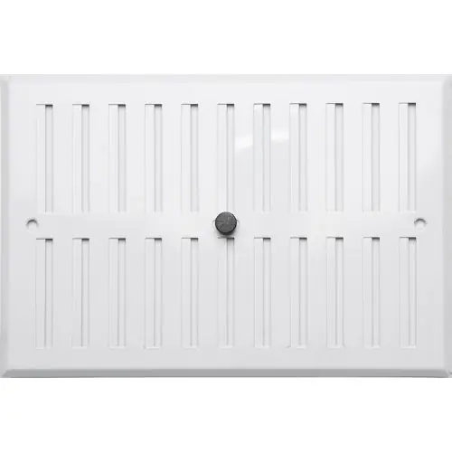 Grille d‘aération aluminium laqué, L.25 x l.17 cm - Centrale Brico Pas Cher