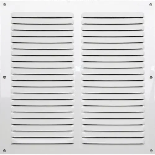 Paiement Sécurisé Grille d‘aération aluminium laqué, L.25 x l.25 cm - Centrale Brico