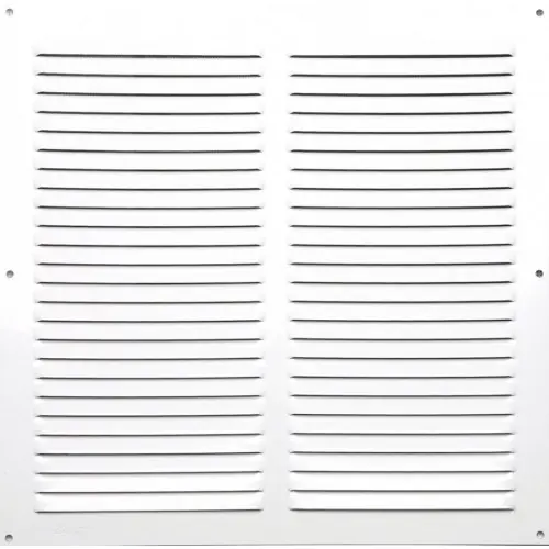 Soldes Grille d‘aération aluminium laqué, L.30 x l.30 cm - Centrale Brico