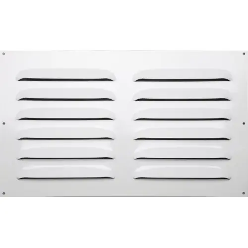 Vente Flash Grille d‘aération aluminium laqué, L.30 x l.50 cm - Centrale Brico