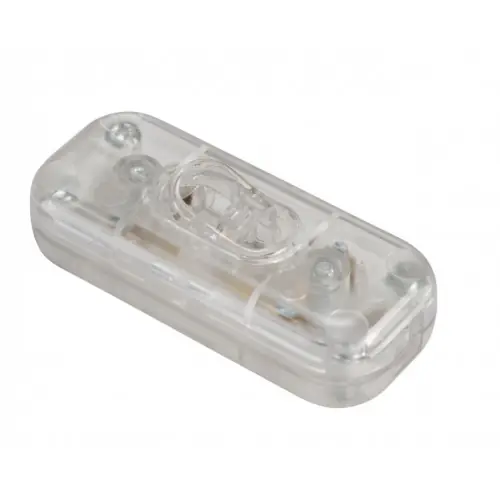 Interrupteur interrupteur transparent, 2 A, 16 W maxi - Centrale Brico Réduction