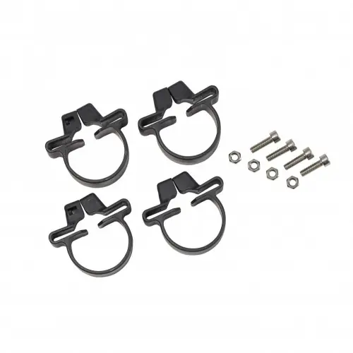 Soldes Lot de 4 colliers Arista gris, H.3 x P.15 cm - Centrale Brico
