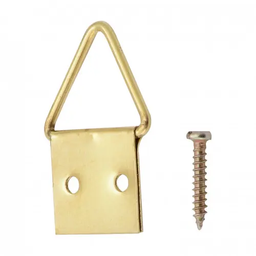 Seulement Aujourd'hui Lot de 8 tringles d‘accrochage objets légers LE CROCHET FRANCAIS L.24 x l.15 mm - Centrale Brico