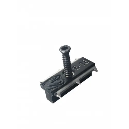 Retour Gratuit Lot de 95 clips + 5 clips départ/fin pour lames Luxia bois alu, 4 m² - Centrale Brico