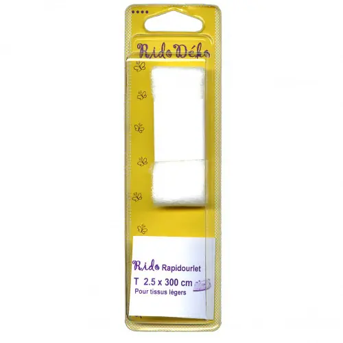 Super Prix Ourlet thermocollant polyamide, blanc - Centrale Brico