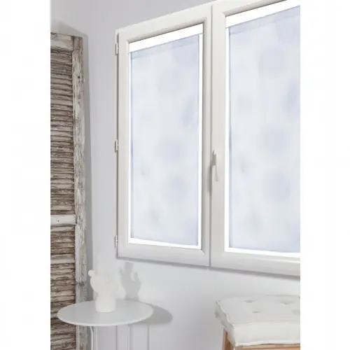 Produit De Marque Paire de vitrages transparent blanc l.45 x H.120 cm - Centrale Brico