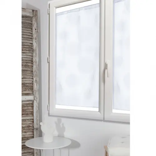 Offre Limitée Paire de vitrages transparent blanc l.60 x H.120 cm - Centrale Brico