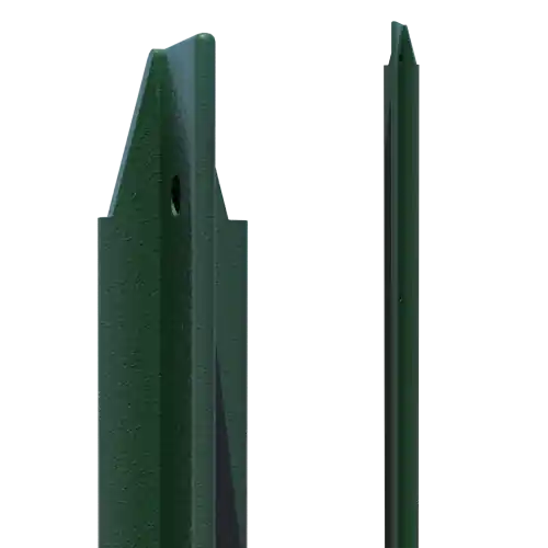 Piquet vert, H.200 x section.30x30x3 cm - Centrale Brico Nouvelle Collection