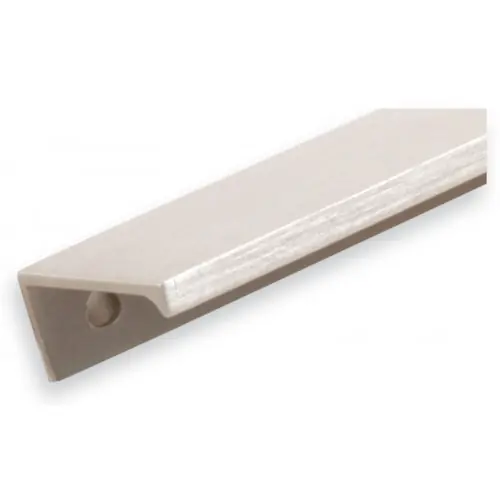 Poignée de meuble Lucata 160/180 imitation inox - Centrale Brico Pas Cher