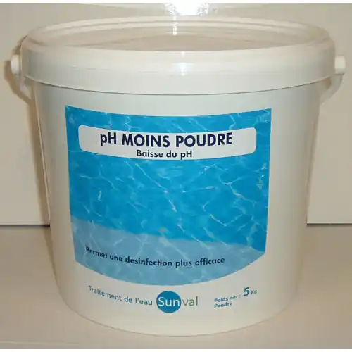 Réducteur de ph piscine enfant, en poudre 5 kg – Centrale Brico Prix Choc