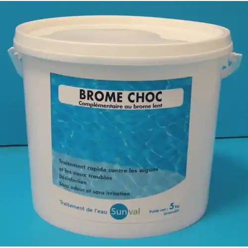Régénérateur de brome piscine, en poudre 5 kg - Centrale Brico Offre Du Jour
