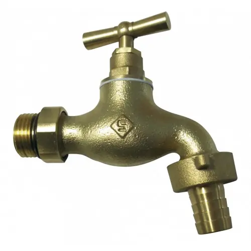 Robinet d‘arrêt orientable auto-étanche à clapet, mâle/mâle 15x21 mm 20x27 mm - Centrale Brico Certifié