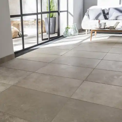 Marque Travertin sol et mur intenso effet pierre beige foncé Travertin l.40.6 x L.61 cm - Centrale Brico