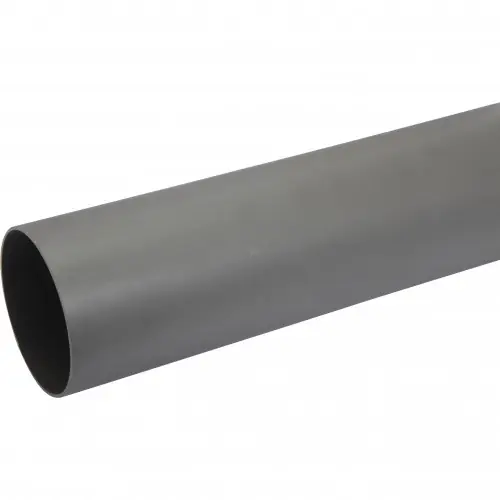 Tube d‘évacuation PVC, Diam.100 mm, L.1 m - Centrale Brico Expédié Aujourd'hui