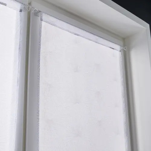 Commander Maintenant Vitrage tamisant, Kita blanc l.90 x H.210 cm - Centrale Brico
